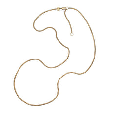 Jennifer Zeuner Jewelry Ben Necklace gold vermeil