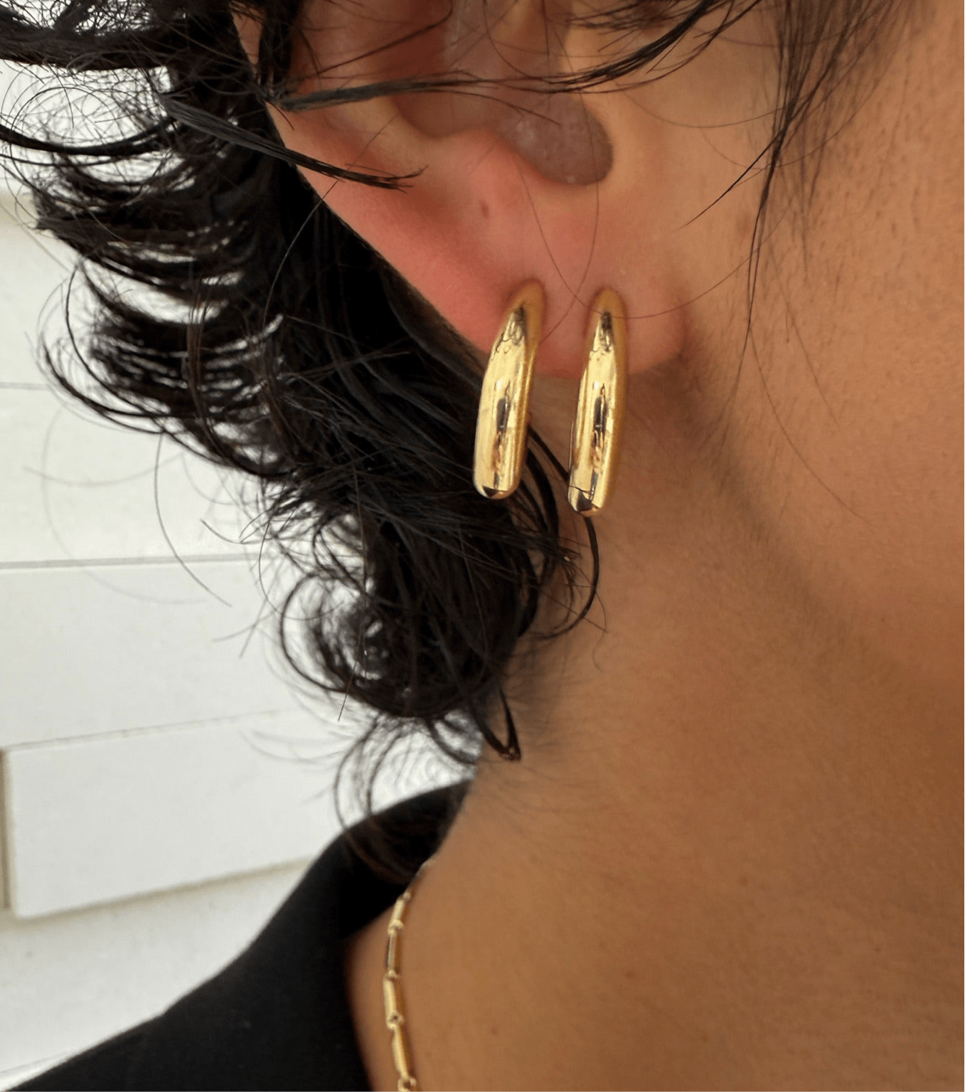 Jennifer Zeuner Bo 3/4" Hoops