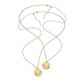 Jennifer Zeuner Jewelry Iris Rudy Engraved Reversible Necklace