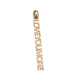 Jennifer Zeuner Liv Charm 18k yellow gold plated silver