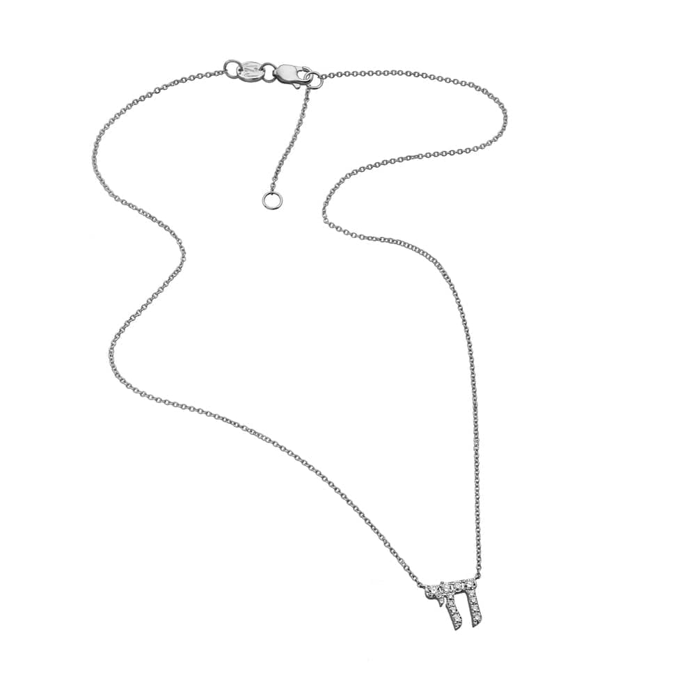 Jennifer Zeuner Malka 14K Necklace 14K White Gold