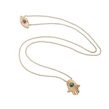 Jennifer Zeuner Merida Necklace gold vermeil