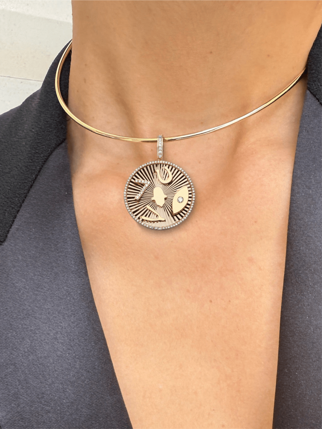 Jennifer Zeuner Michaela 14K Charm