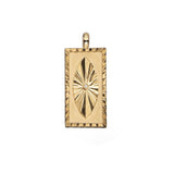 Jennifer Zeuner Nate Charm 18k Yellow Gold Plated Silver
