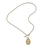 Jennifer Zeuner Tess Necklace 18k Yellow Gold Plated Silver