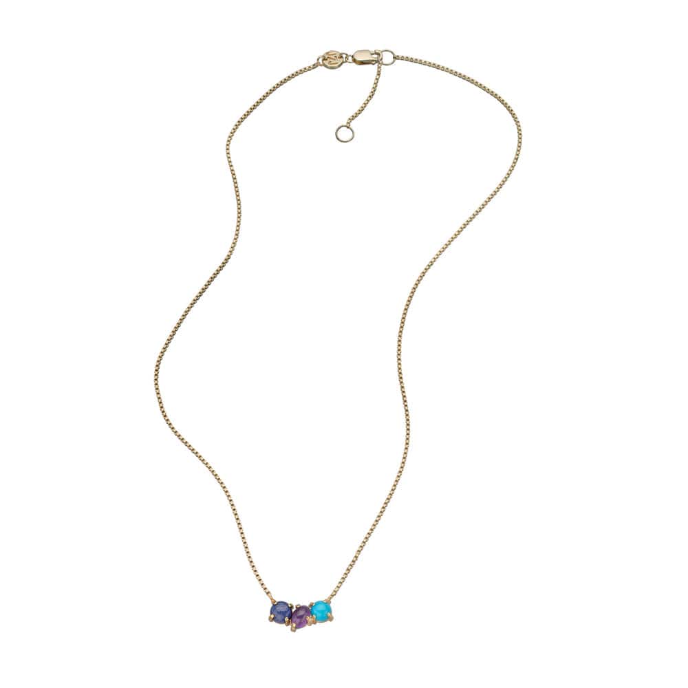 Jennifer Zeuner Yadira Necklace gold vermeil