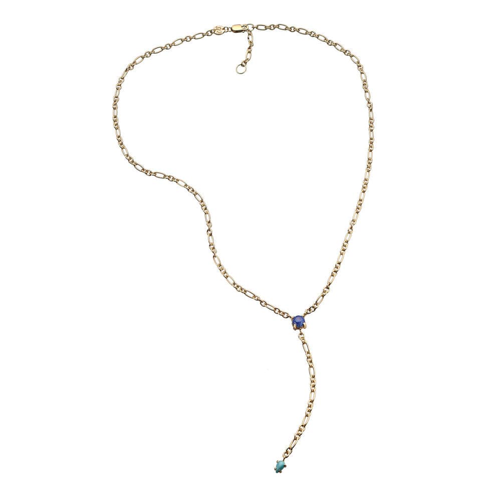 Jennifer Zeuner Yara Lariat gold vermeil