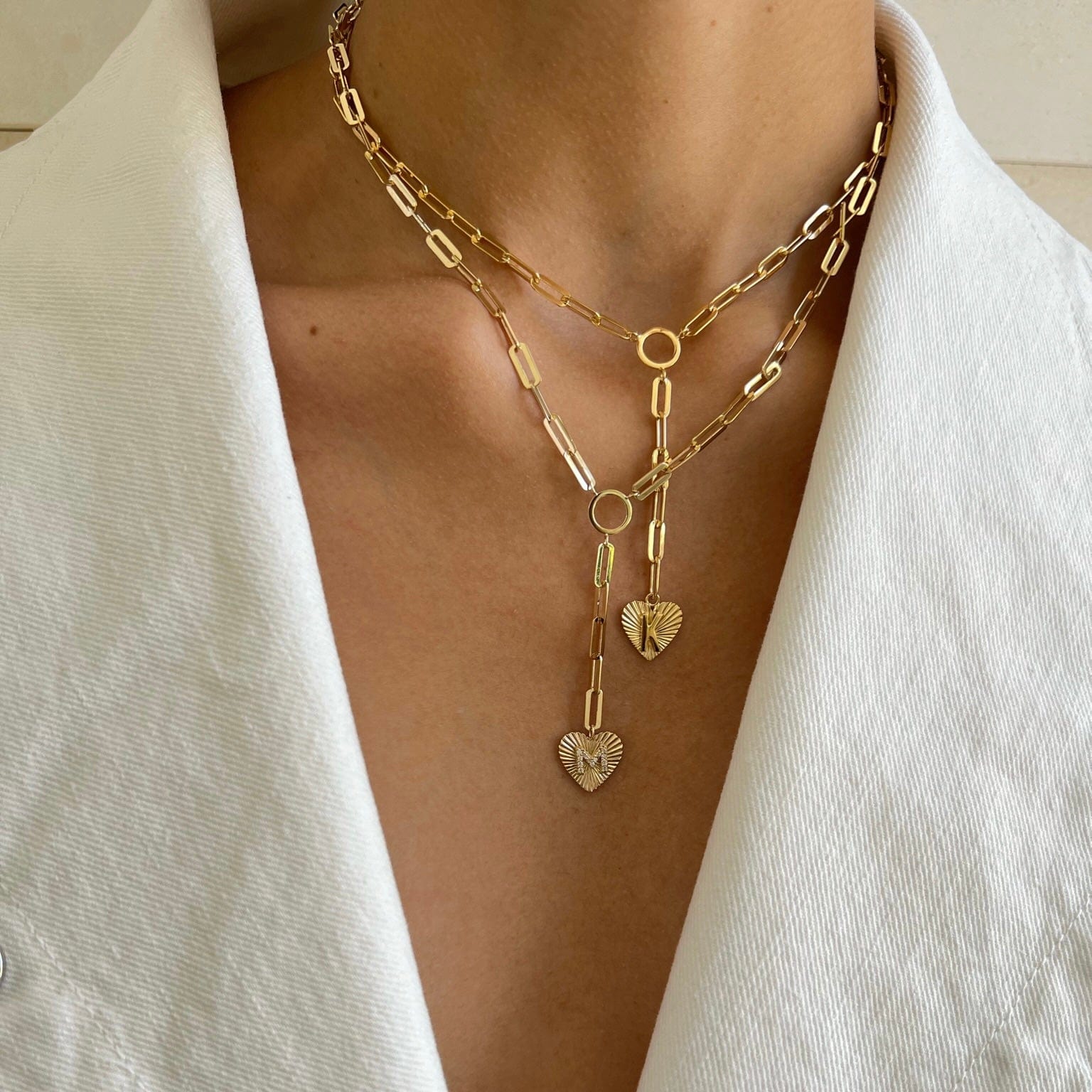 Jennifer Zeuner Jewelry Andie 14k Lariat