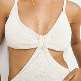 Jennifer Zeuner Jewelry Aura Body Chain gold vermeil