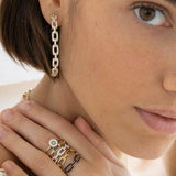 Jennifer Zeuner Jewelry Carmine Enamel Ring