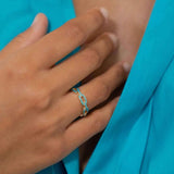 Jennifer Zeuner Jewelry Carmine Enamel Ring