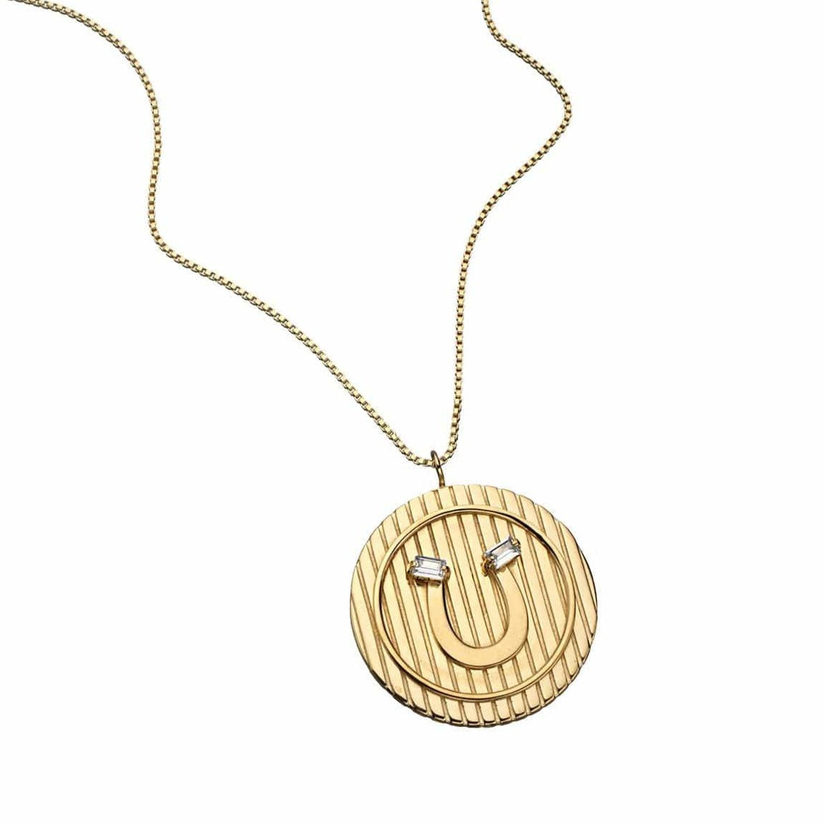 Jennifer Zeuner Jewelry Celine Necklace gold vermeil