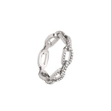 Jennifer Zeuner Jewelry Claire 14k Ring 14k white gold / 4
