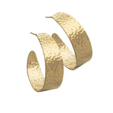 Jennifer Zeuner Jewelry Cyrus Earrings 18k yellow gold plated silver