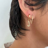 Jennifer Zeuner Jewelry Dillon 1/2" Earrings