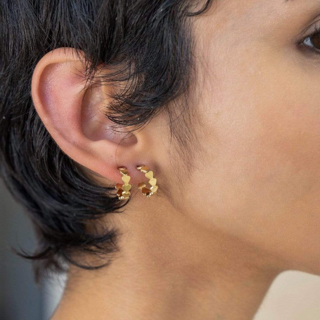 Jennifer Zeuner Jewelry Drea 1/2" Hoops