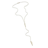 Jennifer Zeuner Jewelry Holley Personalized Necklace gold vermeil