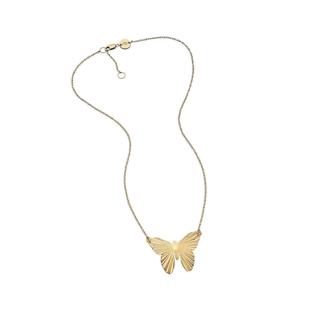 Jennifer Zeuner Jewelry Ivy Necklace gold vermeil