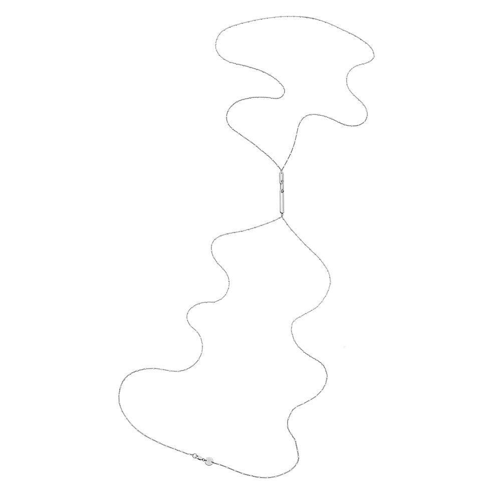 Jennifer Zeuner Jewelry Lala Body Chain sterling silver