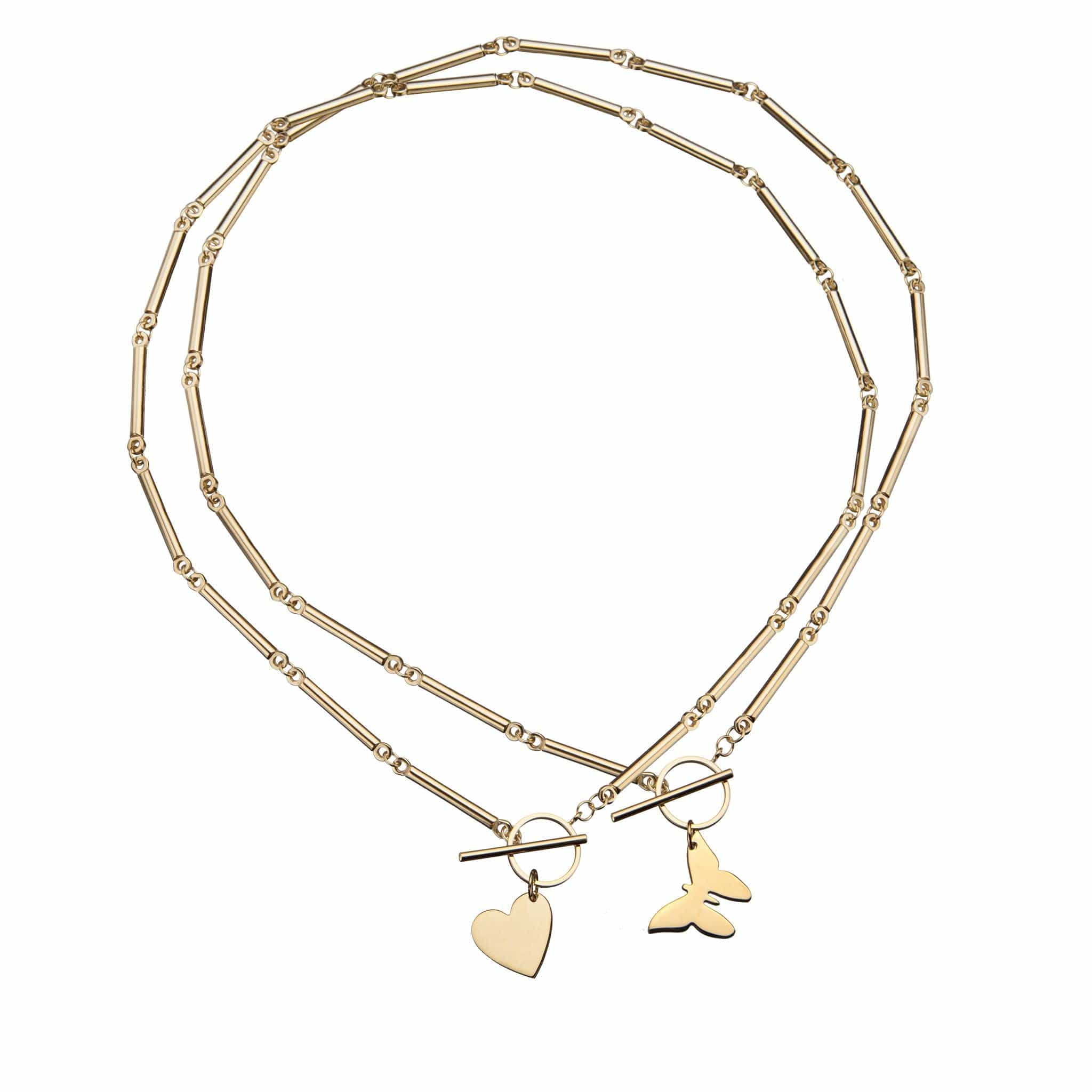Jennifer Zeuner Jewelry Macy Necklace gold vermeil