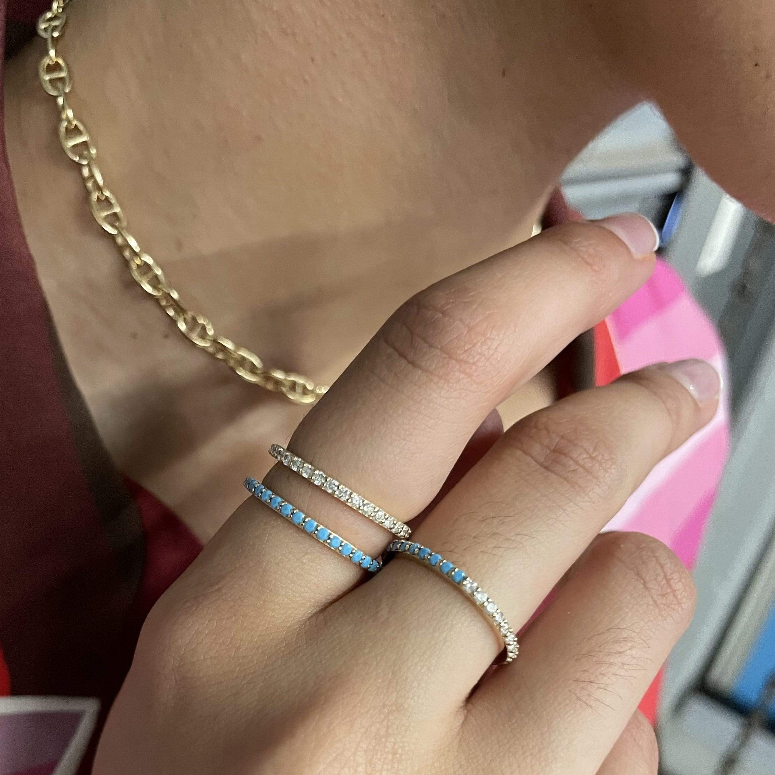 Jennifer Zeuner Jewelry Malta 14k Ring