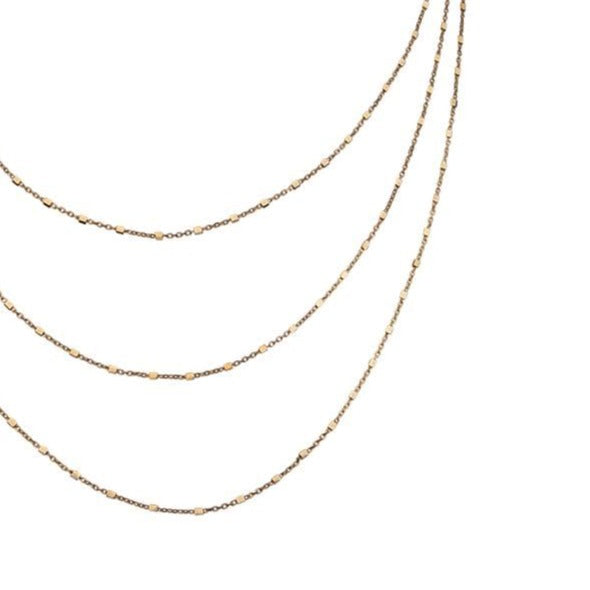 Jennifer Zeuner Jewelry Marchel Necklace gold vermeil