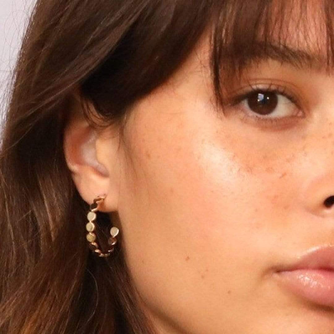 Jennifer Zeuner Jewlery Margaux 1" Hoops