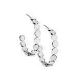 Jennifer Zeuner Jewlery Margaux 1" Hoops sterling silver