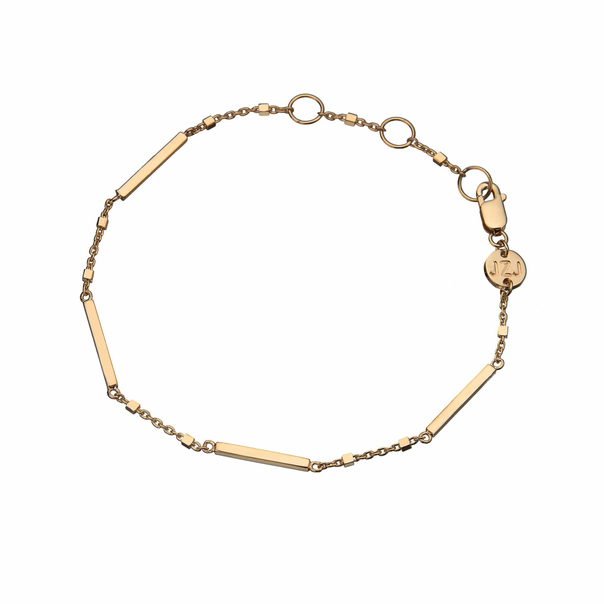 Jennifer Zeuner Jewelry Patti Bracelet gold vermeil