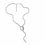 Jennifer Zeuner Jewelry Rima Lariat sterling silver