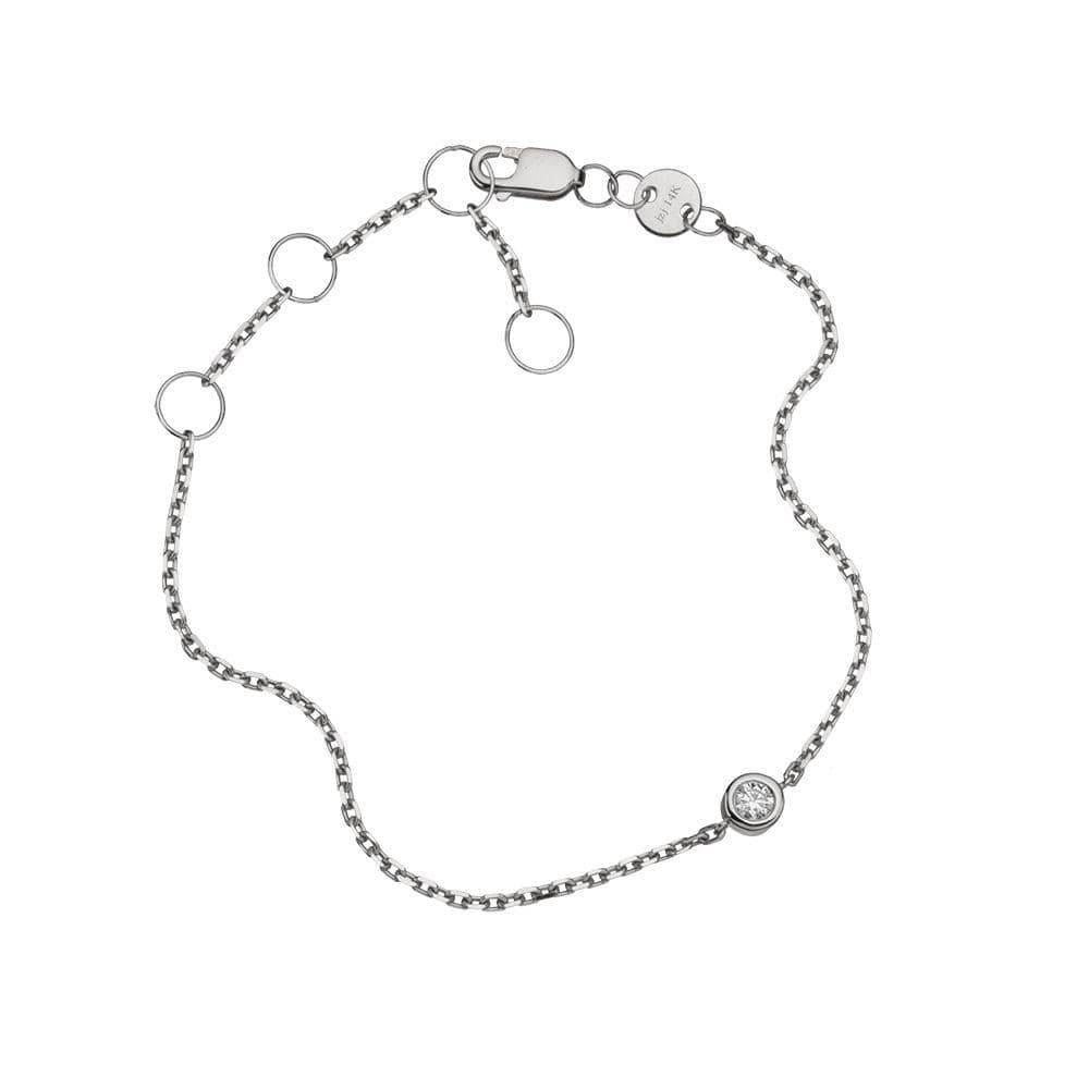 Jennifer Zeuner Jewelry Riri 14k Bracelet 14k white gold