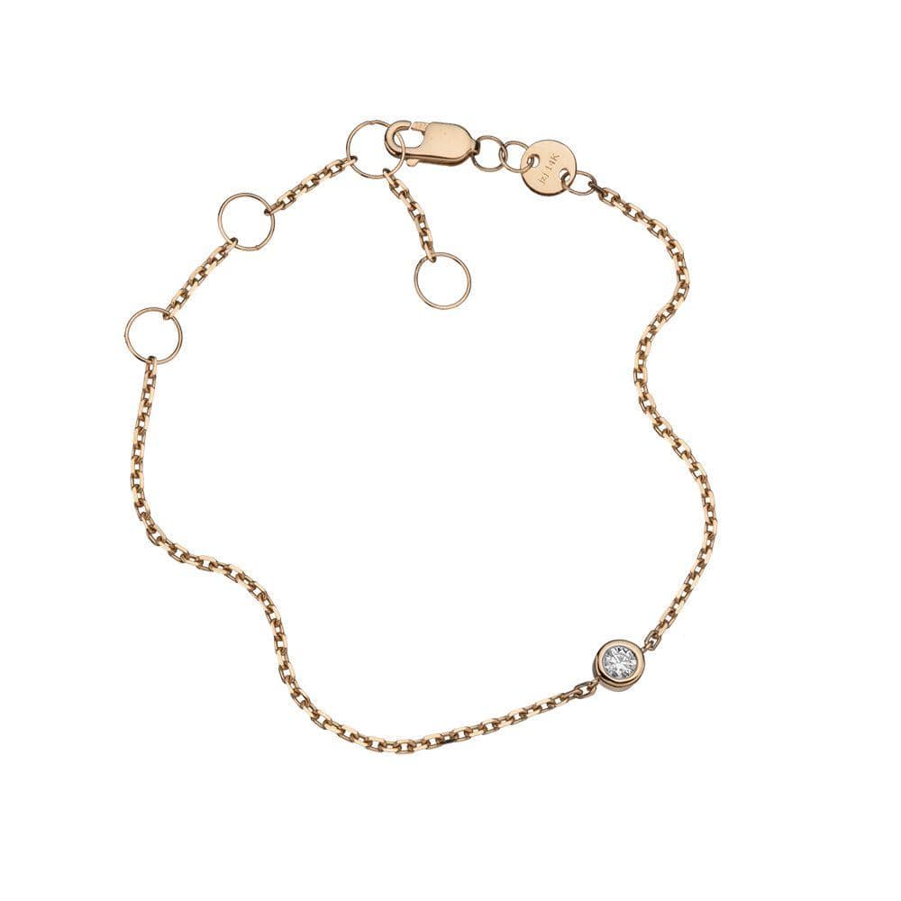 Jennifer Zeuner Jewelry Riri 14k Bracelet 14k yellow gold