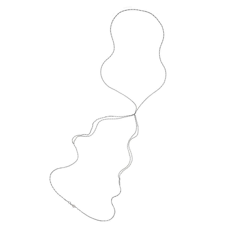 Jennifer Zeuner Jewelry Sabrina Body Chain sterling silver