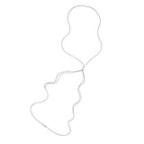 Jennifer Zeuner Jewelry Sabrina Body Chain sterling silver