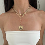Jennifer Zeuner Jewelry Serenity Nameplate Necklace