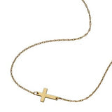 Jennifer Zeuner Jewelry Theresa 1/2" Necklace gold vermeil