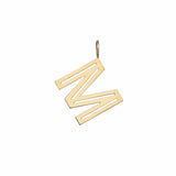 Jennifer Zeuner Jewelry Addie Charm gold vermeil