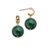Jennifer Zeuner Alden Earrings 18k Gold Plated Brass (Sterling Silver Posts)