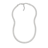 Jennifer Zeuner Allie Necklace Stainless steel silver color ip plated