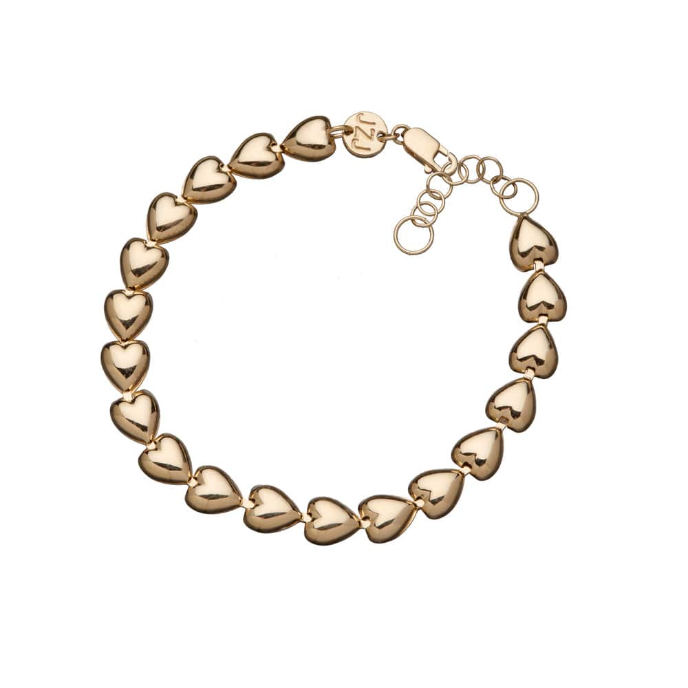 Jennifer Zeuner Jewelry Ama Bracelet gold vermeil