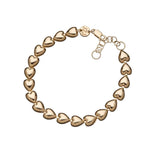 Jennifer Zeuner Jewelry Ama Bracelet gold vermeil