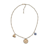 Jennifer Zeuner Ash Necklace 18K Gold Plated Brass