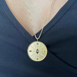 Jennifer Zeuner Jewelry Atlas Necklace gold vermeil