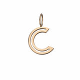 Jennifer Zeuner Jewelry Audrina Charm gold vermeil