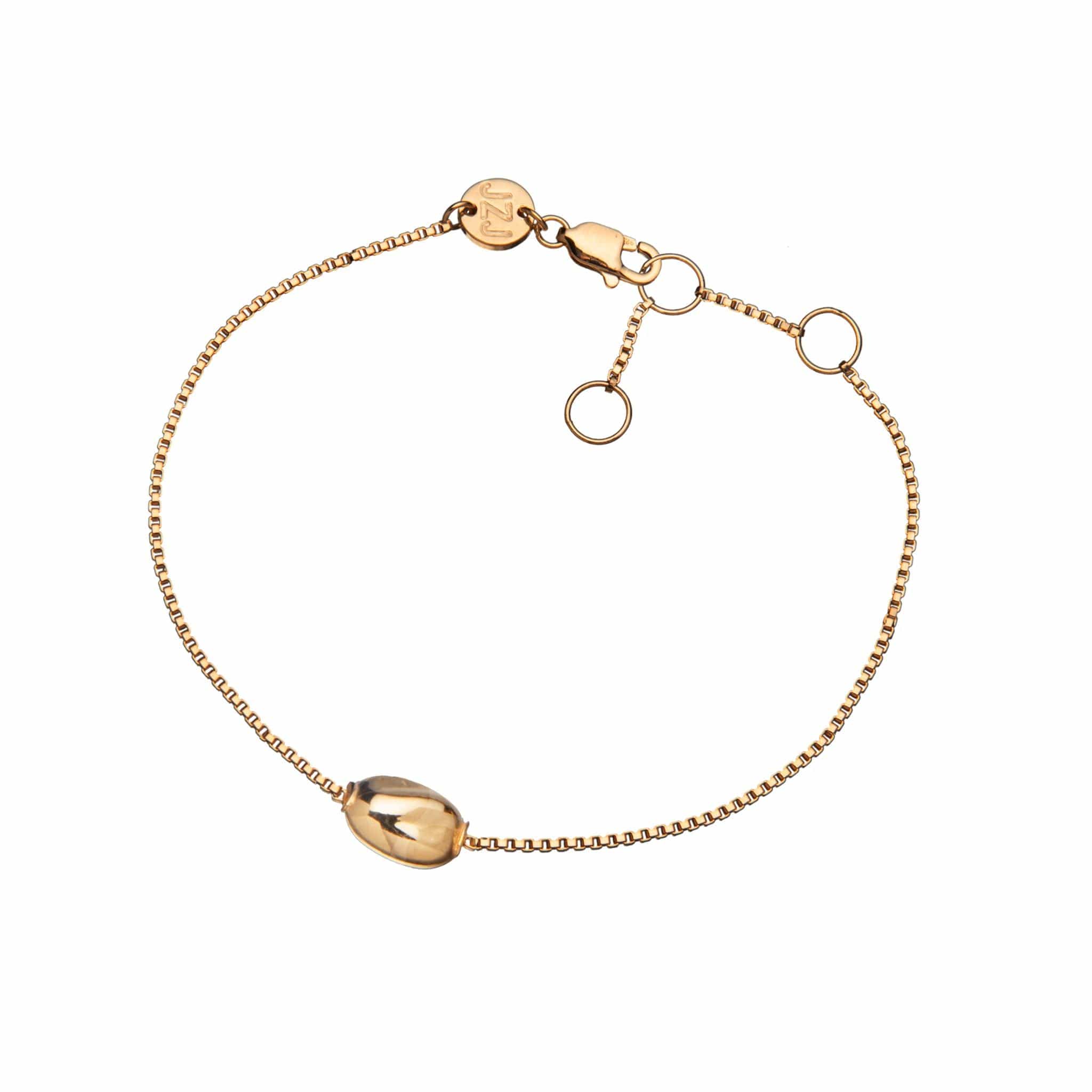 Jennifer Zeuner Jewelry Beanie Bracelet gold vermeil