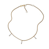 Jennifer Zeuner Jewelry Bella Necklace gold vermeil