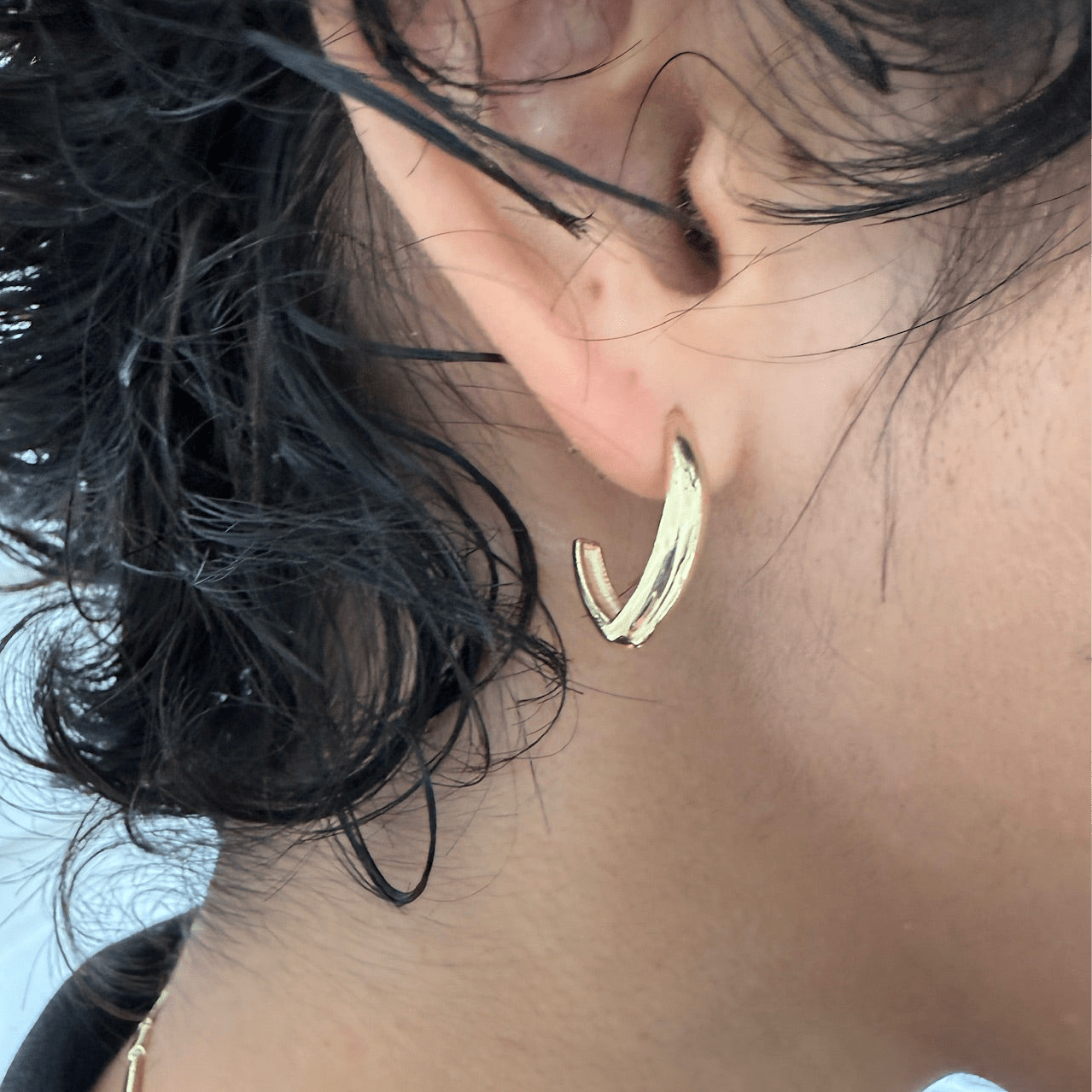 Jennifer Zeuner スタッド ドーム ゴールド ピアス Earrings – Jennifer Zeuner