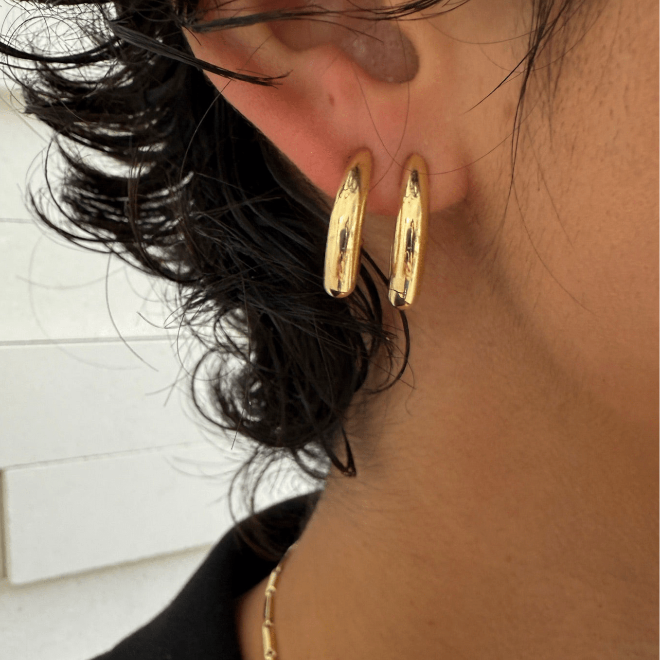 Jennifer Zeuner スタッド ドーム ゴールド ピアス Earrings – Jennifer Zeuner