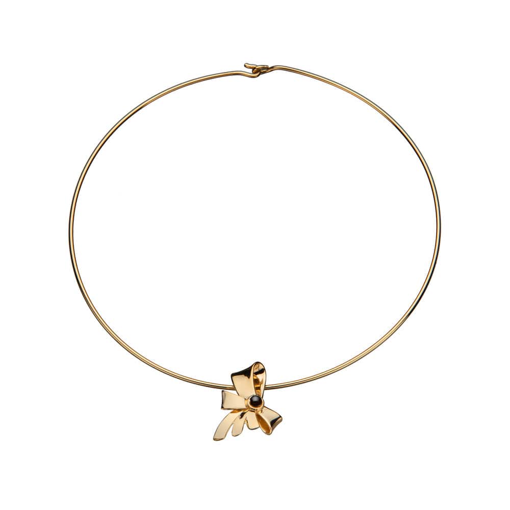 Jennifer Zeuner Jewelry Brynn Choker gold vermeil