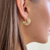 Jennifer Zeuner Jewelry Camilla 3/4" Hoops